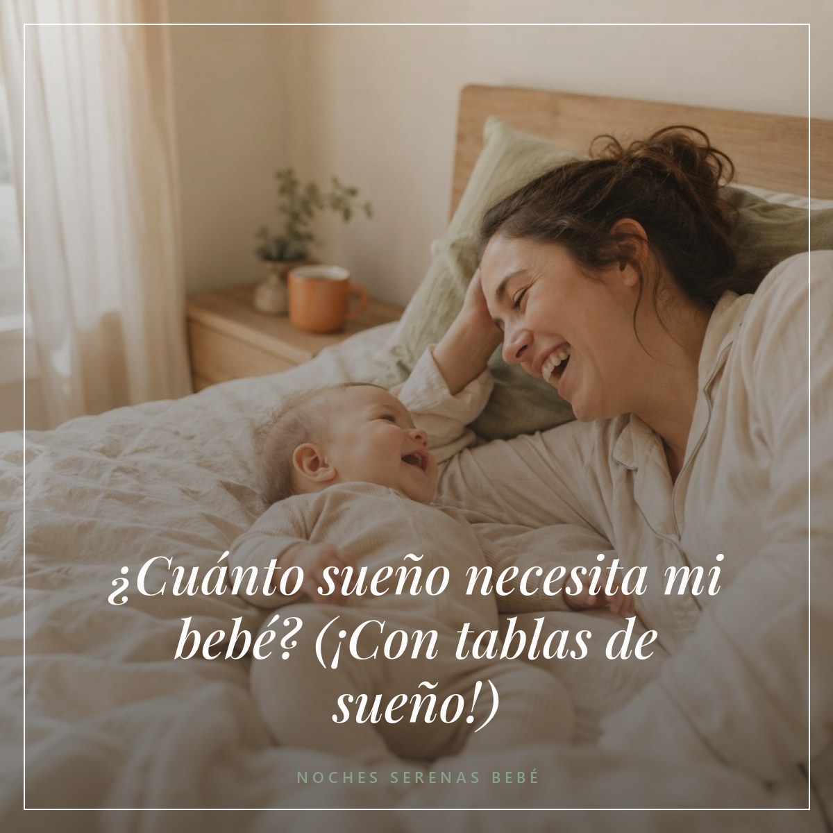 ¿Cuánto sueño necesita mi bebé? (¡Con tablas de sueño!)